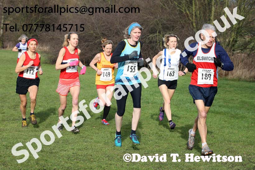 Womens 35s and over and mens 65 and over, 2018 North Eastern Masters, Darlington. Photo: David T. Hewitson/Sports for All Pics